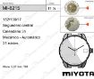 Imagen de Movimiento de pulsera mecánico automático Miyota 8215