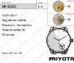 Imagen de Movimiento de pulsera mecánico automático Miyota 90S5