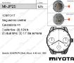 Imagen de Movimiento de pulsera de cuarzo Miyota JP25