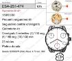 Imagen de Movimiento de pulsera ETA 251-474 con calendario a las 4h