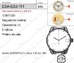 Imagen de Movimiento de pulsera ETA E63-111