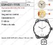 Imagen de Movimiento de pulsera ETA E61-111 con calendario a las 6h