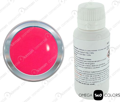 Imagen de Esmalte al frío base magenta fluorescente bote de 100 grs