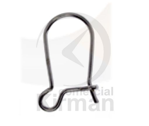 Imagen de Ganchos para montaje 8 x 14 mm. (0.7 mm.) Plata 925