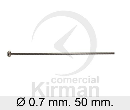 Imagen de Remaches con media bola 27 mm. (Ø 0.5 mm) Plata 925