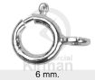 Imagen de Reasa reforzada 6.0 mm. Plata 925