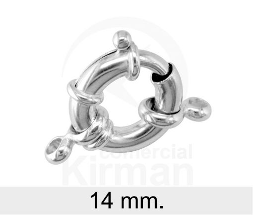 Imagen de Reasón con anilla 14 mm. Plata 925