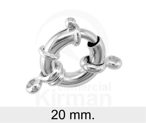 Imagen de Reasón con anilla 20 mm Plata 925