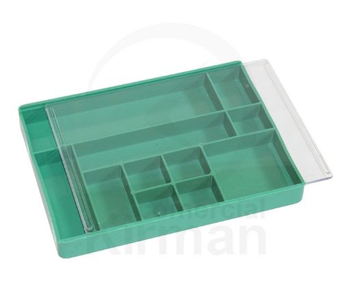 Imagen de Caja clasificadora de plástico con 11 divisiones