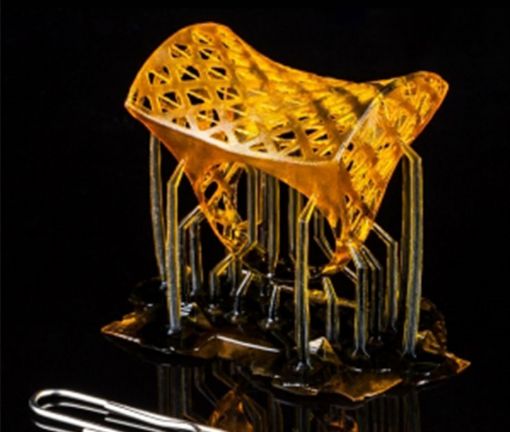 Imagen de Resina amarilla impresora 3D dura especial moldes silicona