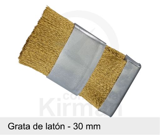 Imagen de Grata de mano regulable de latón
