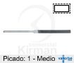 Imagen de Lima de precisión Habilis plana Vallorbe - Picado 1 Medio - ULH2601-1