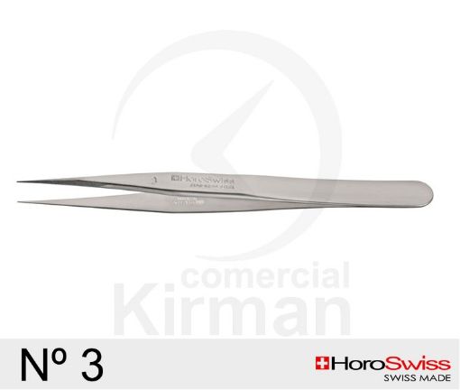 Imagen de Pinza antimagnética Horoswiss Nº 3 - MSA 12.812-3