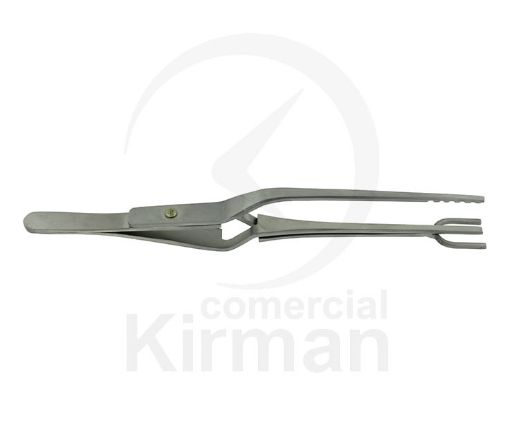 Imagen de Pinza de acero inoxidable para sujetar sortijas
