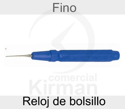 Imagen de Aceitador de plástico azul para relojes de pulsera con punta fina - MSA 17.001-D