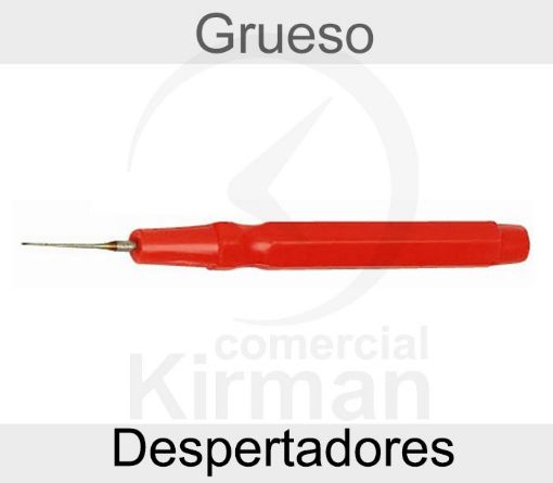 Imagen de Aceitador de plástico rojo para relojes de pared y despertadores con punta gruesa - MSA 17.001-A