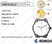 Imagen de Movimiento de pulsera de cuarzo Ronda 6003.D