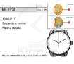 Imagen de Movimiento de pulsera de cuarzo Miyota 5Y30