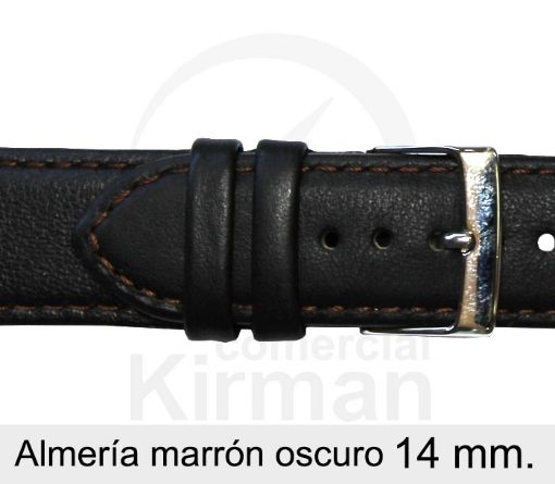 CORREA PIEL MARRON OSCURO