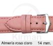 CORREA PIEL ROSA CLARO
