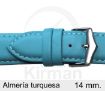 CORREA PIEL TURQUESA