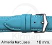 CORREA PIEL TURQUESA