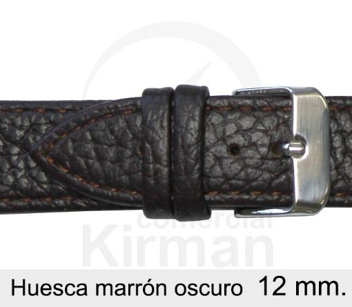 CORREA PIEL MARRÓN OSCURO 