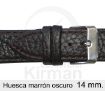 CORREA PIEL MARRÓN OSCURO
