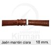 CORREA PIEL MARRÓN CLARO