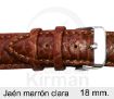 CORREA PIEL MARRÓN CLARO