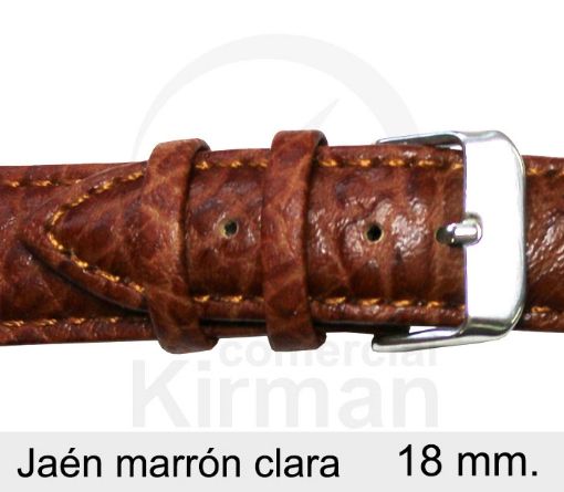 CORREA PIEL MARRÓN CLARO