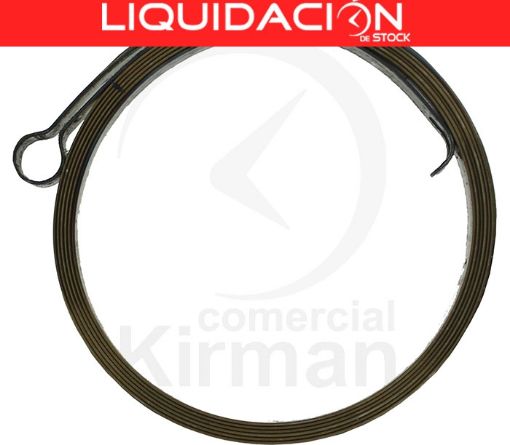 Imagen de Muelle real de 7.5 mm x 0.45 mm x 1100 mm Ø 60 mm