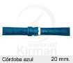 CORREA PIEL AZUL