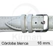 CORREA PIEL BLANCO