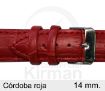 CORREA PIEL ROJO