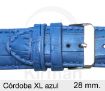 CORREA PIEL AZUL