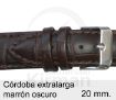 CORREA PIEL MARRON OSCURO