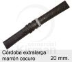 CORREA PIEL MARRON OSCURO