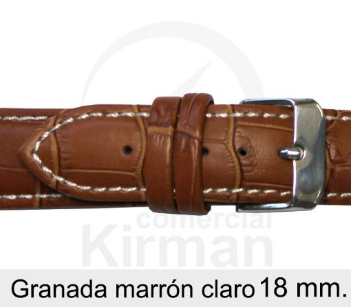 CORREA PIEL MARRÓN CLARO