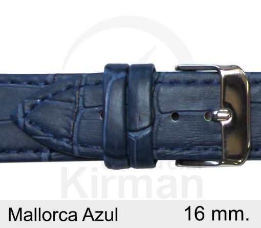 CORREA PIEL AZUL
