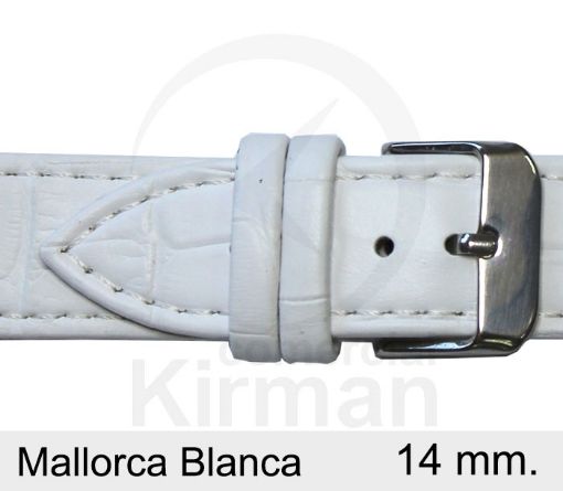 CORREA PIEL BLANCO