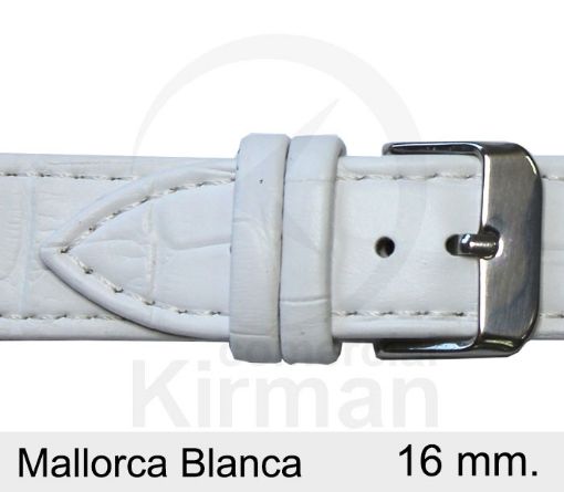CORREA PIEL BLANCO