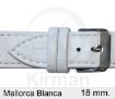 CORREA PIEL BLANCO