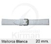 CORREA PIEL BLANCO