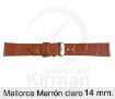 CORREA PIEL MARRÓN CLARO