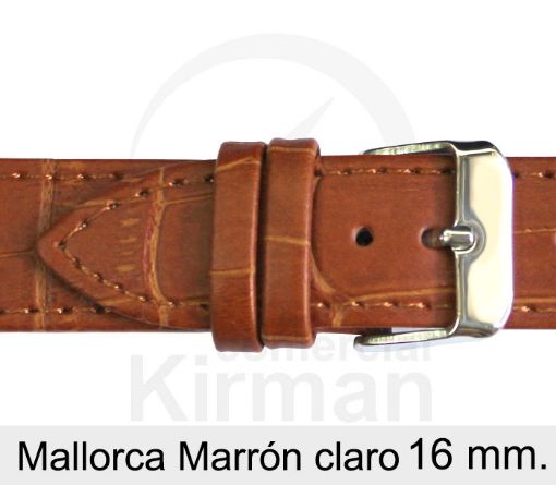 CORREA PIEL MARRÓN CLARO