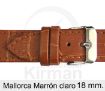 CORREA PIEL MARRÓN CLARO