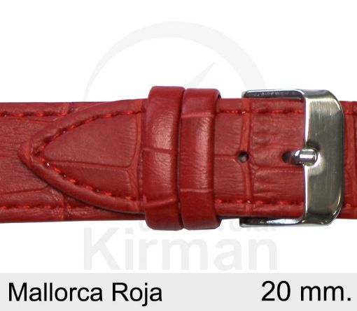 CORREA PIEL ROJO