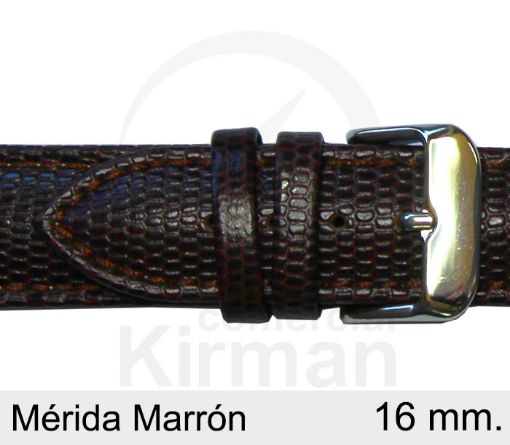 CORREA PIEL MARRON