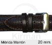 CORREA PIEL MARRON